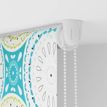 ARDEBO.de - Duschrollo 80x240 cm Stoffbreite 76 cm