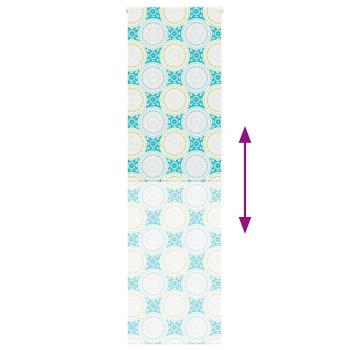 Duschrollo 80x240 cm Stoffbreite 76 cm