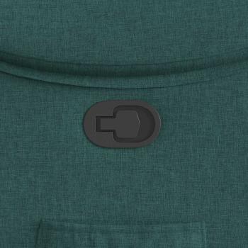 Relaxsessel Dunkelgrün Stoff