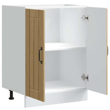 Spülenunterschrank Lucca Sonoma-Eiche Holzwerkstoff