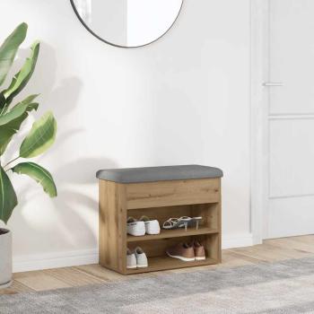 ARDEBO.de - Schuhbank Artisan-Eiche 62x32x50 cm Holzwerkstoff