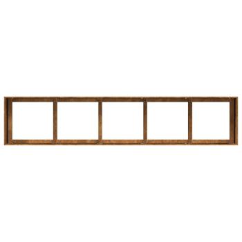 Pflanzkübel Rostig 200x40x40 cm Wetterfester Stahl