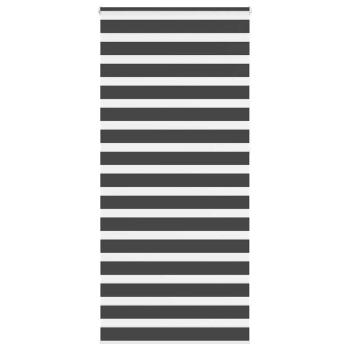 ARDEBO.de - Zebrarollo Schwarz 110x230 cm Stoffbreite 105,9 cm Polyester