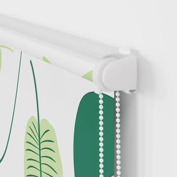 Duschrollo mit Kassette 130x240 cm Stoffbreite 126 cm