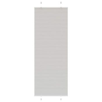 Plissee Hellgrau 70x200 cm Stoffbreite 69,4 cm Polyester