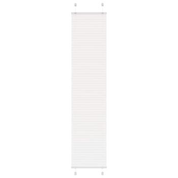 ARDEBO.de - Plissee Weiß 45x200 cm Stoffbreite 44,4 cm Polyester
