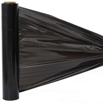 Stretchfolie 6 Stk. Schwarz 30 ?m 50 cm x 150 m