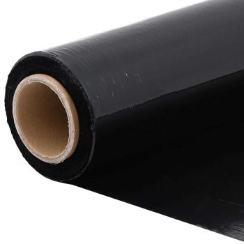 Stretchfolie 6 Stk. Schwarz 23 ?m 50 cm x 300 m