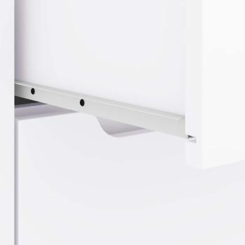 Nachttisch VISNES Weiß 45x40x50 cm Holzwerkstoff