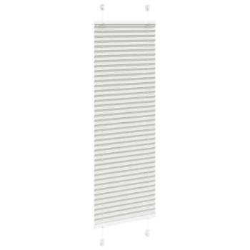 Plissee Hellgrau 50x150 cm Stoffbreite 49,4 cm Polyester