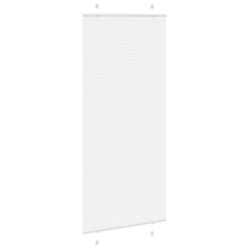 Plissee Weiß 90x200 cm Stoffbreite 89,4 cm Polyester