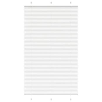 ARDEBO.de - Plissee Weiß 115x200 cm Stoffbreite 114,4 cm Polyester