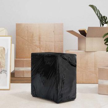 Stretchfolie 2 Stk. Schwarz 17 ?m 50 cm x 150 m