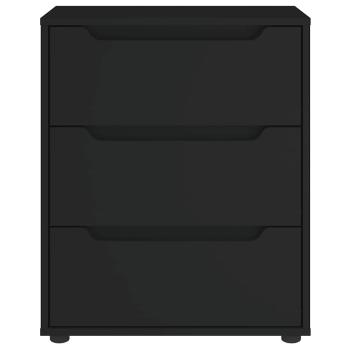 Sideboard VISNES Schwarz 60x40x73 cm Holzwerkstoff