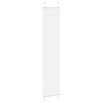 Plissee Weiß 40x200 cm Stoffbreite 39,4 cm Polyester