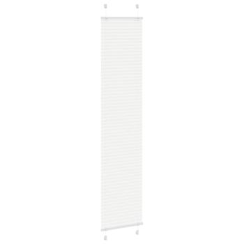 Plissee Weiß 50x200 cm Stoffbreite 49,4 cm Polyester