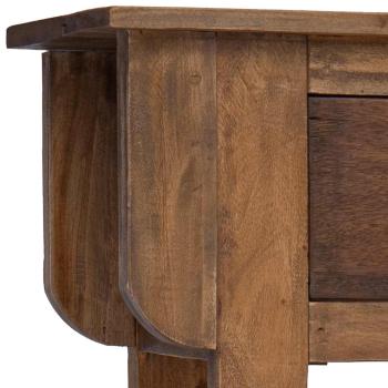 Konsolentisch Gemischtes Altholz 80x35x80 cm