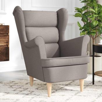 ARDEBO.de - Sessel Taupe 74x84x100 cm Stoff