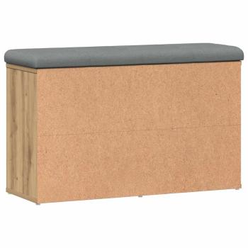 Schuhbank Artisan-Eiche 82x32x50 cm Holzwerkstoff