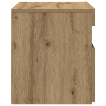 TV-Schrank mit LED-Leuchten Artisan-Eiche 60x35x40 cm