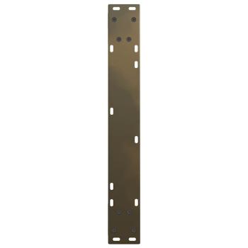 Esstischbeine V-Form 2 Stück Naturstahl 60x(72-73,3) cm Stahl
