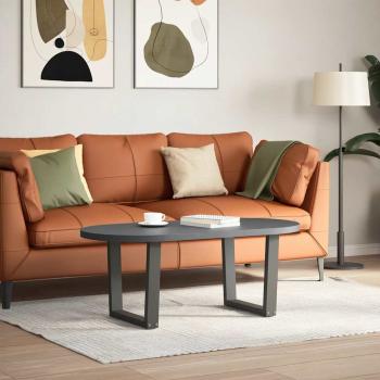 ARDEBO.de - Couchtischbeine V-Form 2 Stück Anthrazit 60x(42-43,3) cm Stahl