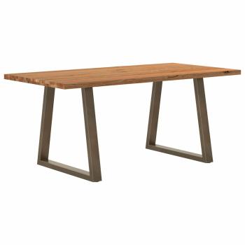 ARDEBO.de - Esstisch Hellbraun 180x90x74 cm Massivholz Eiche Rechteckig