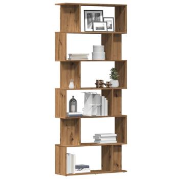 ARDEBO.de - Bücherregal Artisan-Eiche 80x24x192 cm Holzwerkstoff