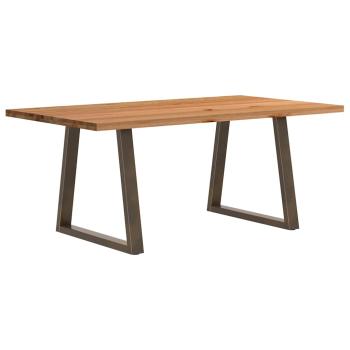 ARDEBO.de - Esstisch Hellbraun 180x100x74 cm Massivholz Eiche Rechteckig