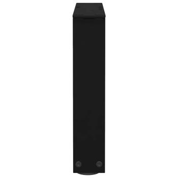 Esstischbeine V-Form 2 Stück Schwarz 40x(30-31,3) cm Stahl