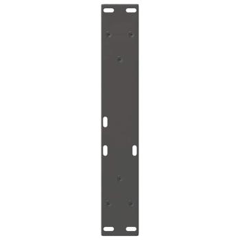 Esstisch Beine V-Form 2 Stück Anthrazit 28x(42-43,3) cm Stahl