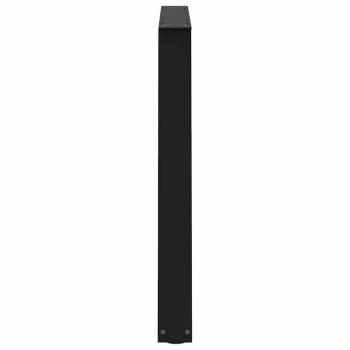 Esstisch Beine V-Form 3 Stück Schwarz 100x(72-73,3) cm Stahl