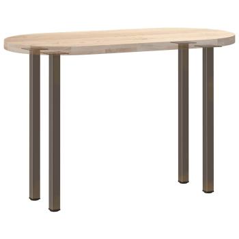 Couchtischbeine 4 Stk. Naturstahl 72-74 cm Stahl