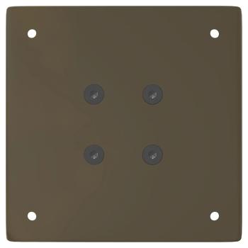 Couchtischbeine 4 Stk. Naturstahl 42 cm Stahl