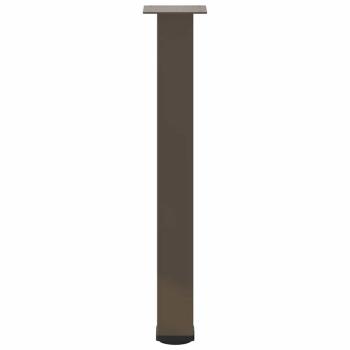 Couchtischbeine 4 Stk. Naturstahl 72-74 cm Stahl