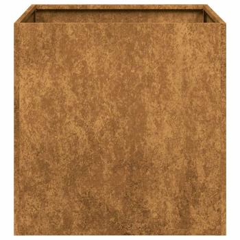 Pflanzkübel Rostig 40x40x40 cm Wetterfester Stahl