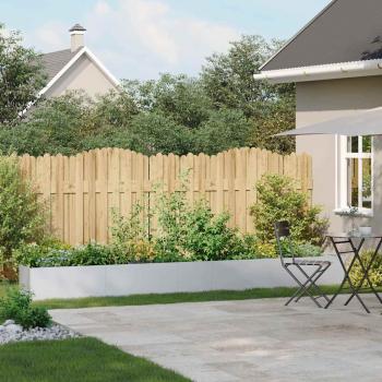 Pflanzgefäß 360x40x40 cm Stahl verzinkt