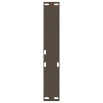 Esstisch Beine V-Form 2 Stück Naturstahl 28x(42-43,3) cm Stahl