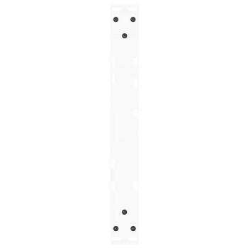 Esstisch Beine V-Form 2 Stück Weiß 60x(30-31,3) cm Stahl