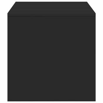 TV-Schrank Schwarz 100x40x40 cm Holzwerkstoff