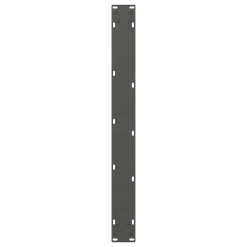 Esstisch Beine V-Form 2 Stück Anthrazit 80x(72-73,3) cm Stahl