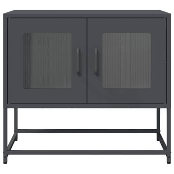 TV-Schrank Anthrazit 68x39x60,5 cm Kaltgewalzter Stahl