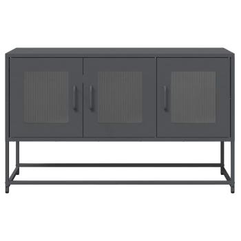TV-Schrank Anthrazit 100,5x39x60,5 cm Kaltgewalzter Stahl