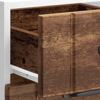 Küchen-Unterschrank Lucca Altholz-Optik Holzwerkstoff