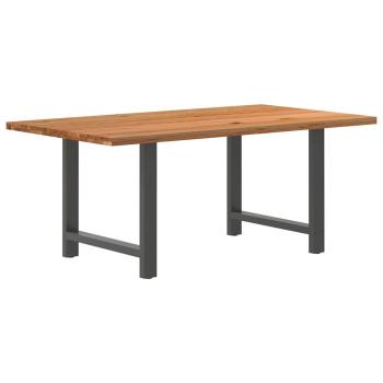ARDEBO.de - Esstisch Hellbraun 180x100x74 cm Massivholz Eiche Rechteckig