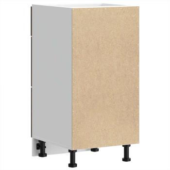 Küchen-Unterschrank Lucca Braun Eichen-Optik Holzwerkstoff