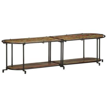 ARDEBO.de - TV-Regal 160x42x40 cm Altholz Massiv