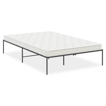 Bettgestell Metall Schwarz 120x190 cm