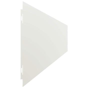 Rasenkanten 10 Stk. Weiß 15x103 cm Kaltgewalzter Stahl