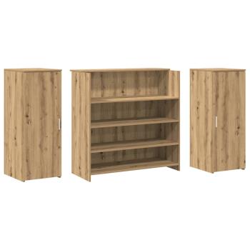 Empfangstheke Artisan-Eiche 180x50x103,5 cm Holzwerkstoff